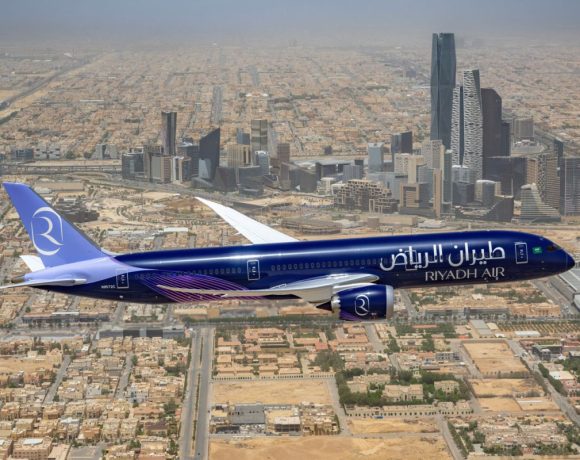 Riyadh Air's Boeing 787-9 Dreamliner aircraft will be at the Dubai Airshow 2023. Image: Riyadh Air