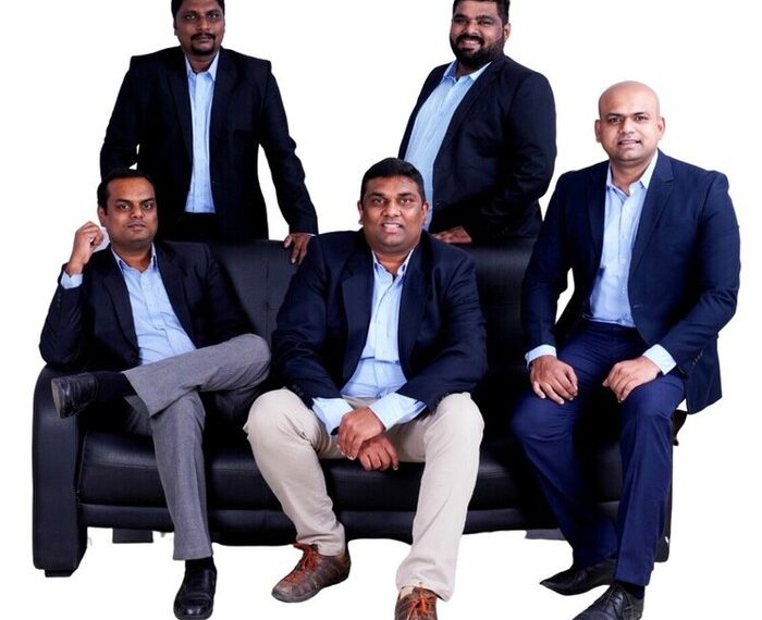 Maxbyte Technologies top management team members. Image: e& capital