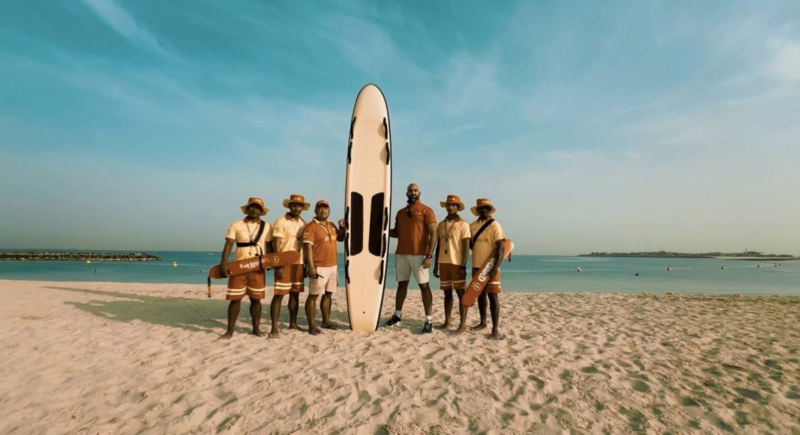 Rescue lifeguards ensure safety on Dubai's public beaches. Image: Dubai Municipality