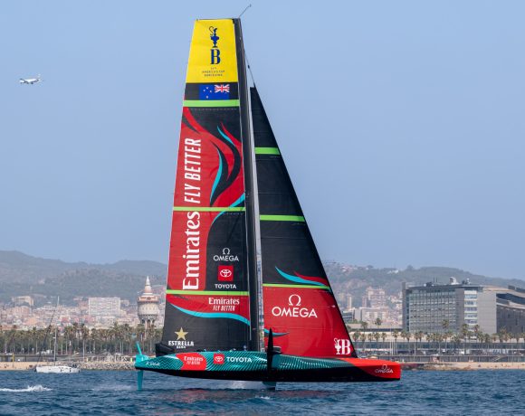 Emirates Team New Zealand yacht. Image: Emirates