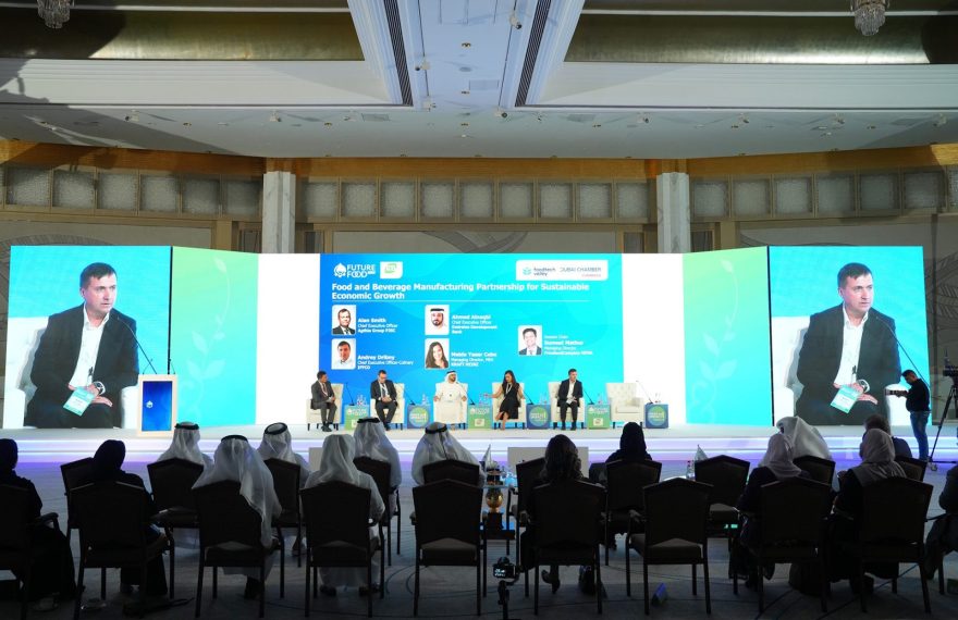 Delegates attend a past edition of the Future Food Forum in Dubai City. Image: UAE Food & Beverage Business Group