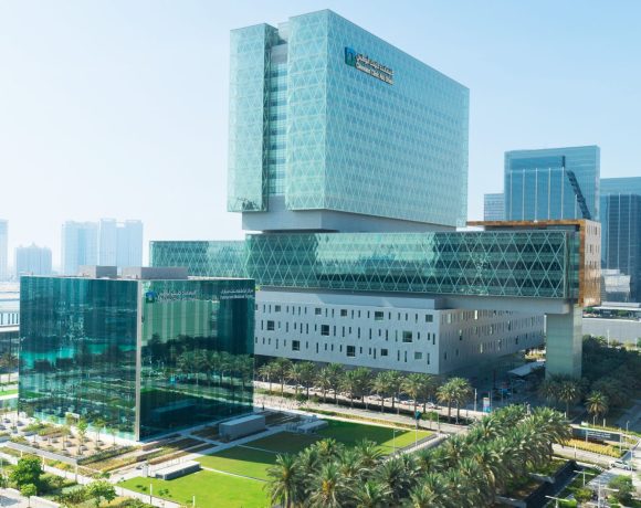 Hasan Cleveland Clinic Abu Dhabi hospital exterior view. Image: M42