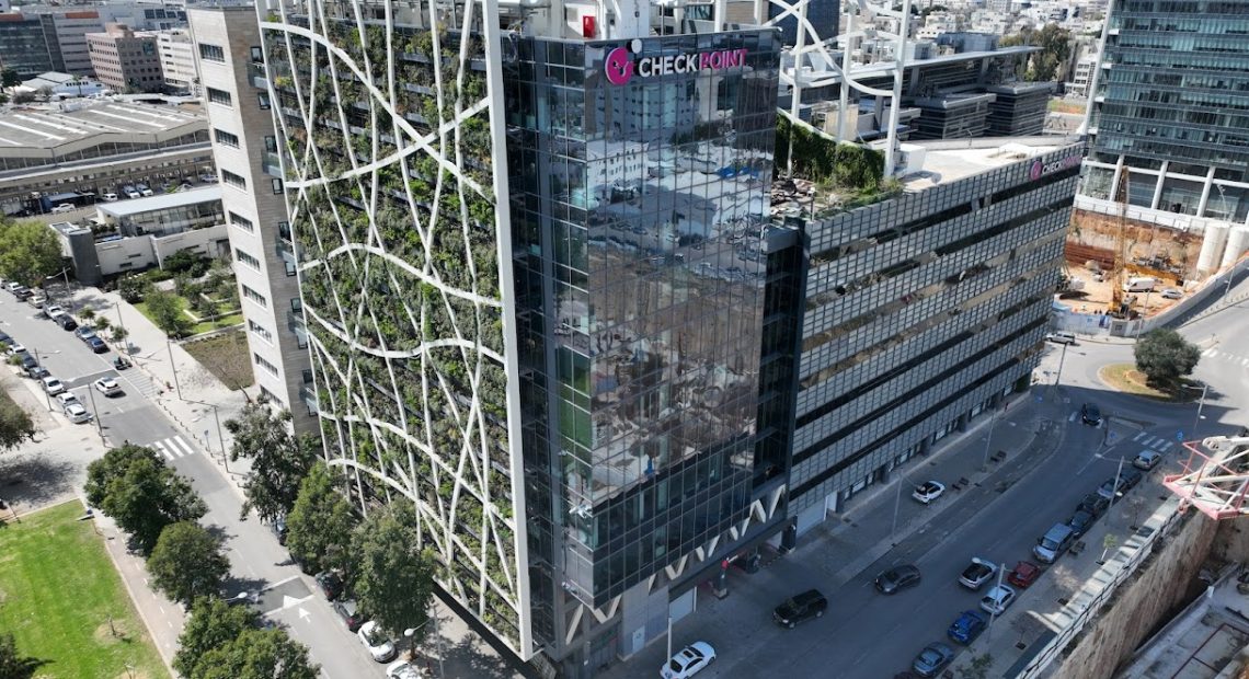 Infinity Check Point headquarters in Tel Aviv, Israel. Image: Check Point