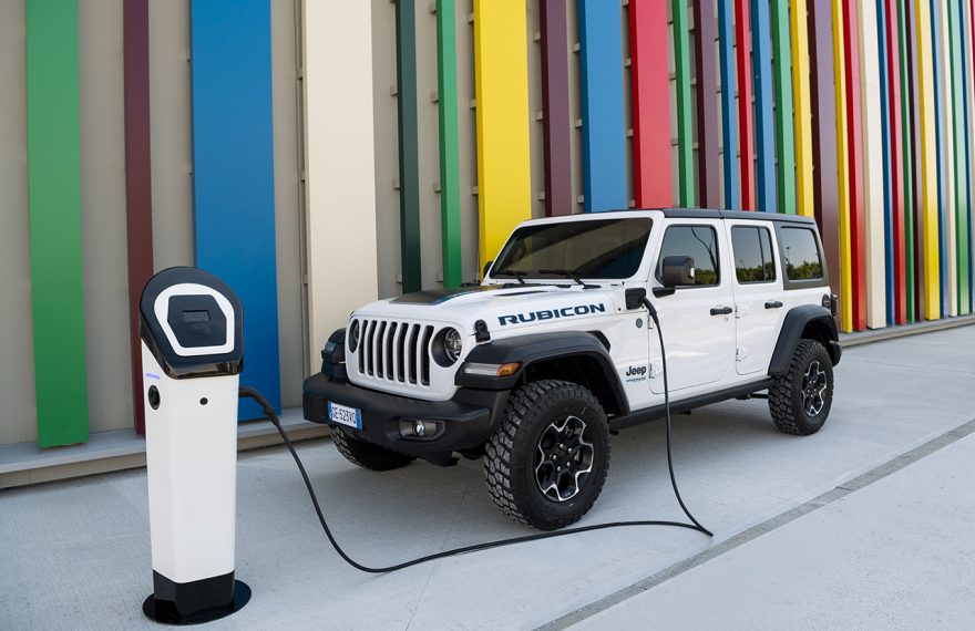 Jeep Wrangler 4xe Rubicon. Image: Stellantis