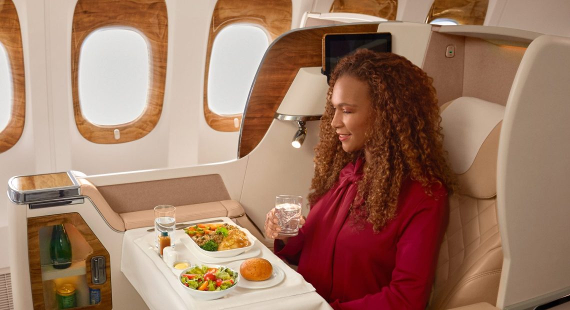 Emirates meal