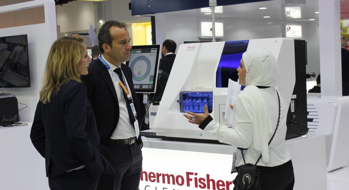 Medlab is the MENA region’s most prominent medical laboratory exhibition and congress. Image: Arnold Pinto