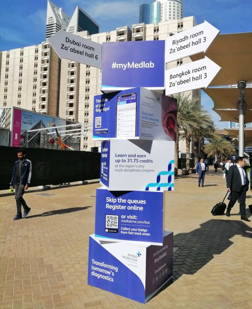 Medlab 2024 takes place at Dubai World Trade Centre. Image: Arnold Pinto