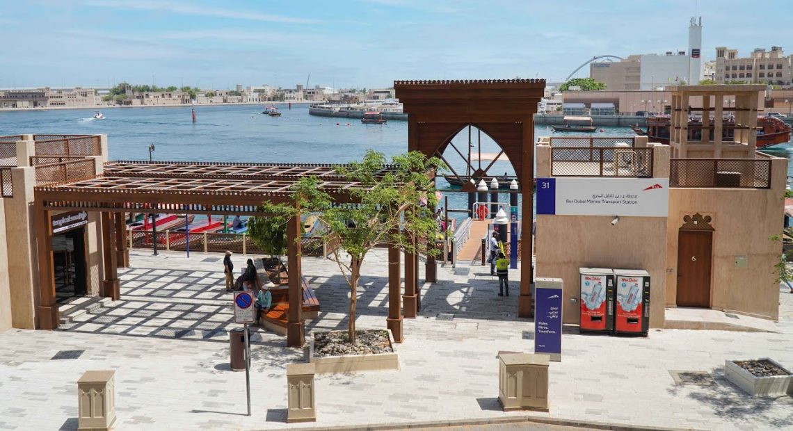 Dubai RTA enhances Bur Dubai Marine Station along Dubai Creek