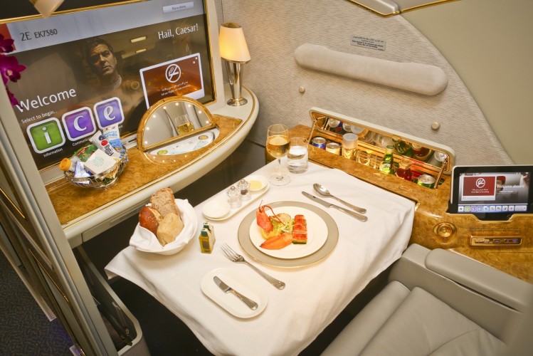 Emirates meals