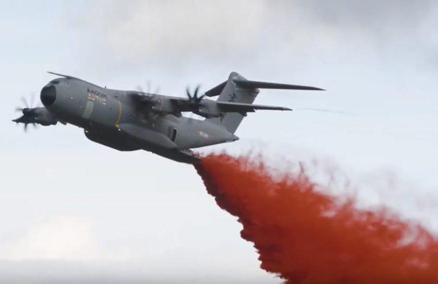 Airbus tests A400M firefighter prototype kit