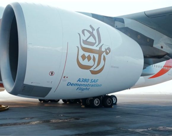 Emirates flies A380 demonstration flight with 100% SAF