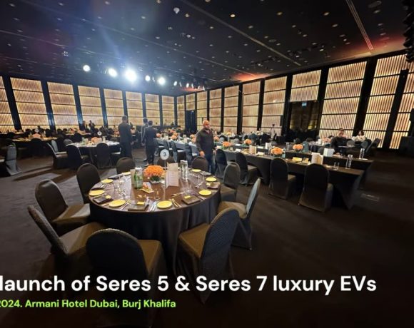 UAE launch event of Seres 5 & 7 luxury EVs