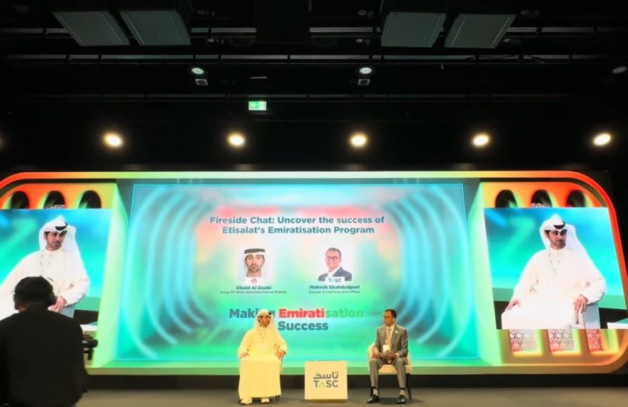 e& and TASC fireside chat in Dubai 2024