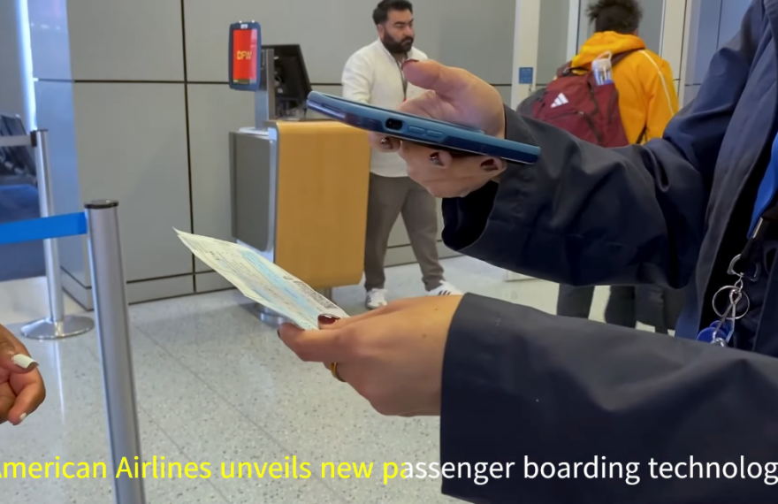 American Airlines unveils advanced passenger boarding technology