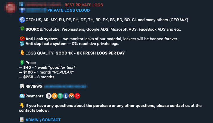 Infostealers