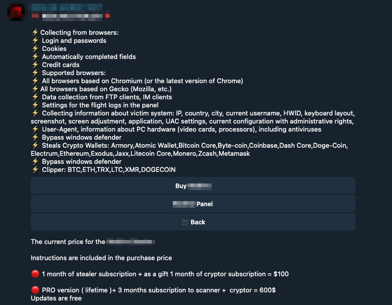 Infostealers 