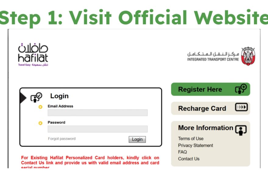 Hafilat Card Balance
