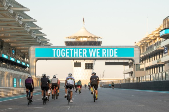 NOVARTIS BRINGS ‘TOGETHER WE RIDE’ TO YAS MARINA CIRCUIT IN PARTNERSHIP WITH ABU DHABI PUBLIC HEALTH CENTRE